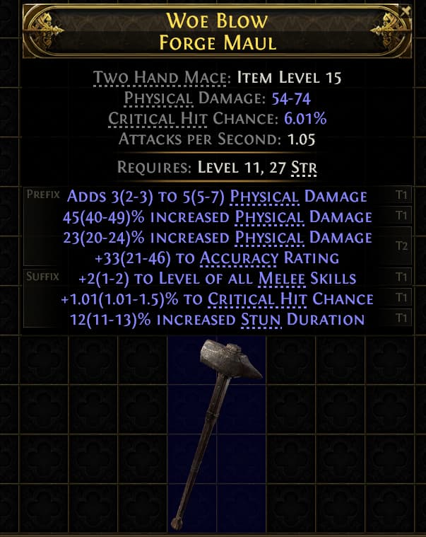 Woe Blow Forge Maul#881568