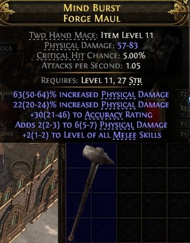 Mind Burst Forge Maul#671493