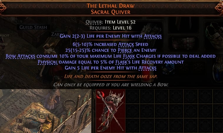 The Lethaldraw Sacral Quiver#846787