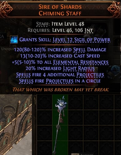 Sire Ofshards Chiming Staff#698535