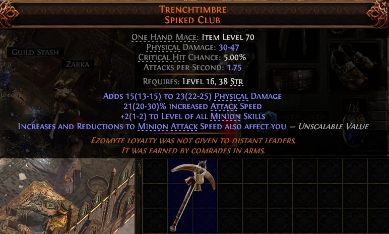 Trenchtimbre Spiked Club#889095