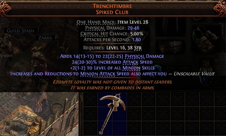 Trenchtimbre Spiked Club#821788