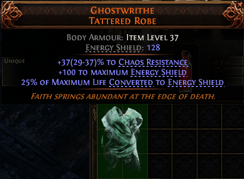 Ghostwrithe Tattered Robe#670637