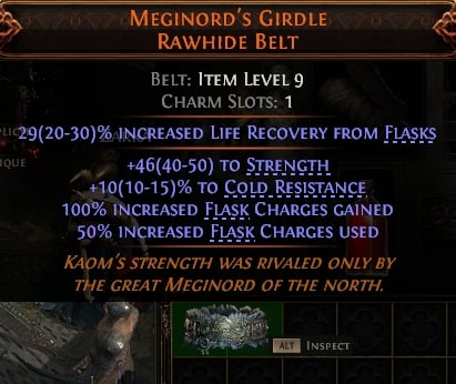 Meginord'Sgirdle Rawhide Belt#796923