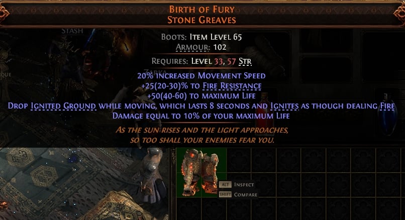 Birth Of Fury Stone Greaves#919948