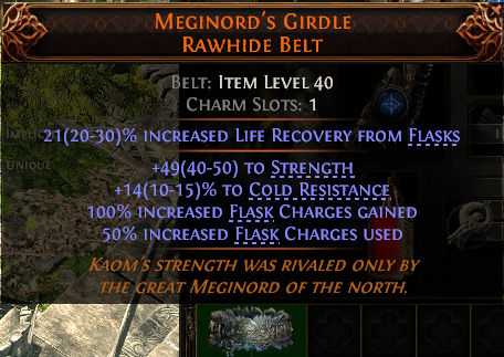 Meginord'S Girdle Rawhide Belt#586229