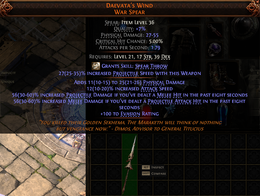 Daevata'S Wind War Spear#176315