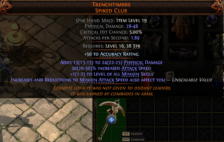 Trenchtimbre Spiked Club#478528
