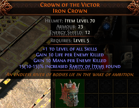 Crown Of The Victor Iron Crown#943954