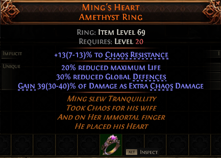 Ming'S Heart Amethyst Ring#414890