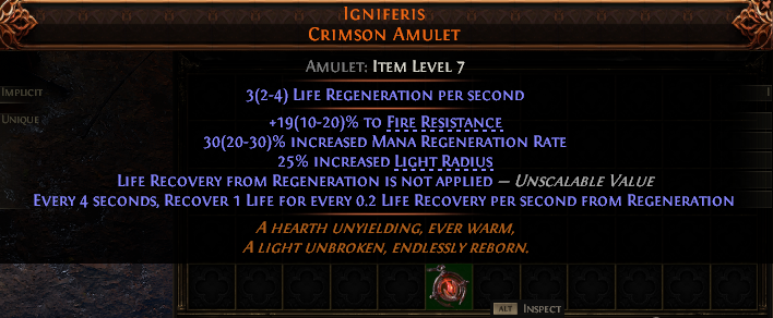 Igniferis Crimson Amulet#974432