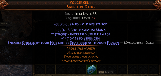Polcirkeln Sapphire Ring#977761