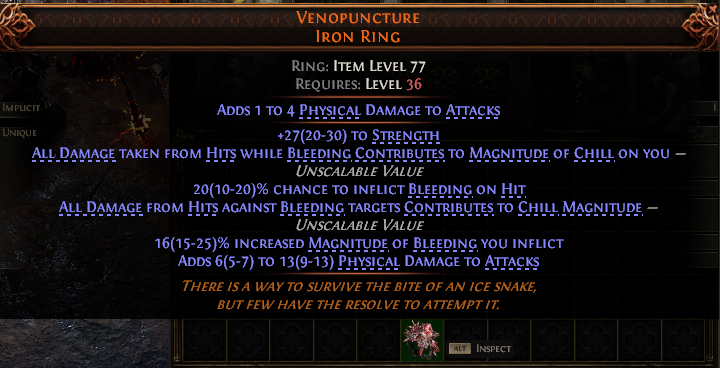 Venopuncture Iron Ring#494367