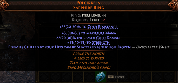Polcirkeln Sapphire Ring#283676