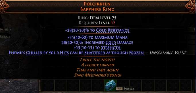 Polcirkeln Sapphire Ring#599106