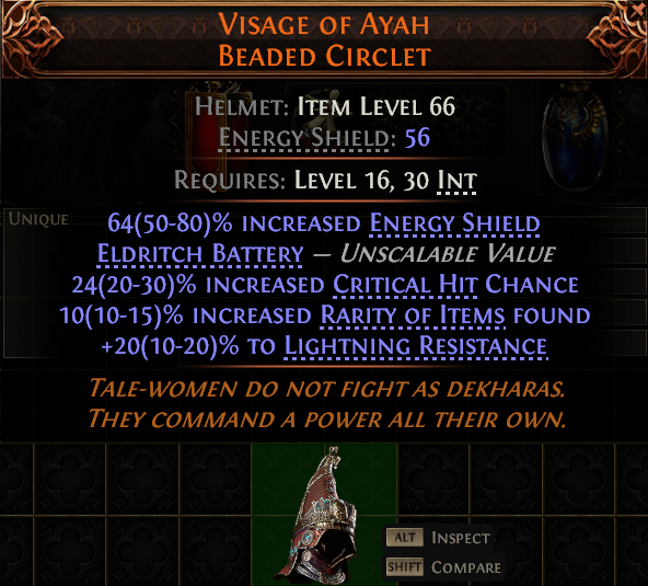 Visage Of Ayah Beaded Circlet#847523