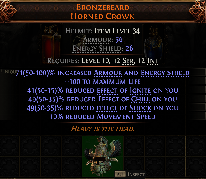 Bronzebeard Horned Crown#379870