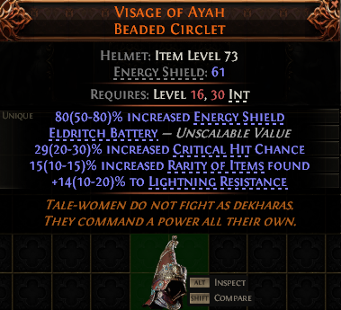 Visage Of Ayah Beaded Circlet#812127