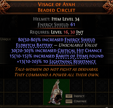 Visage Of Ayah Beaded Circlet#400072
