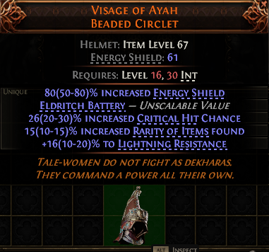 Visage Of Ayah Beaded Circlet#717456