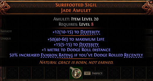 Surefooted Sigil Jade Amulet#422700