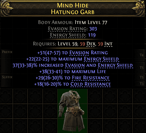 Mind Hide Hatungo Garb#724244