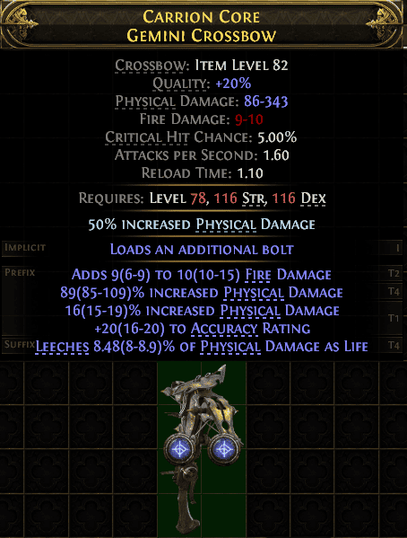 Carrion Core Gemini Crossbow#726540