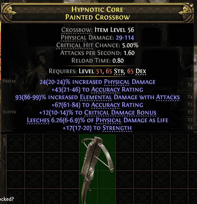 Hypnotic Core Painted Crossbow#767305