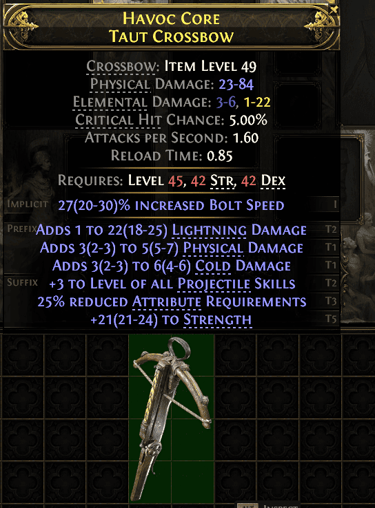 Havoc Core Taut Crossbow#307518