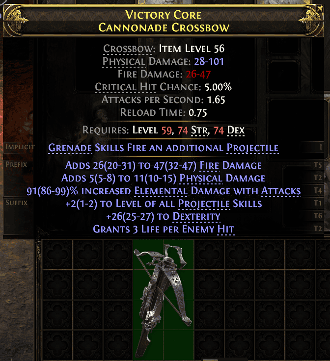 Victory Core Cannonade Crossbow#479143