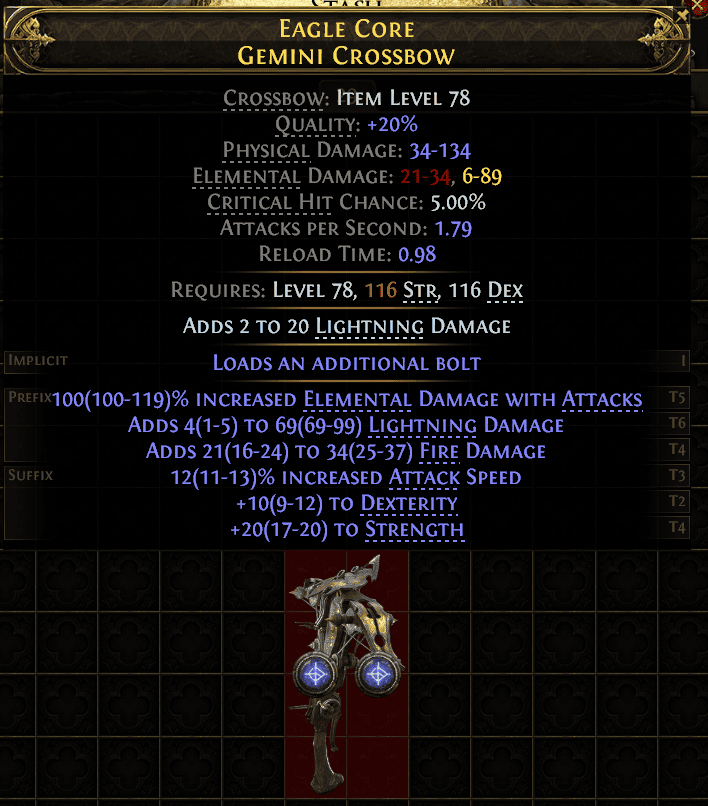 Eagle Core Gemini Crossbow#170787