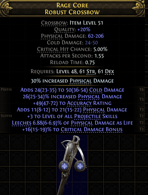 Rage Core Robust Crossbow#604758