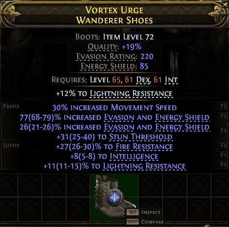 Vortex Urge Wanderer Shoes#47191