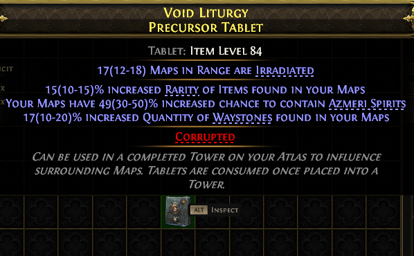 Void Liturgy Precursor Tablet#177883