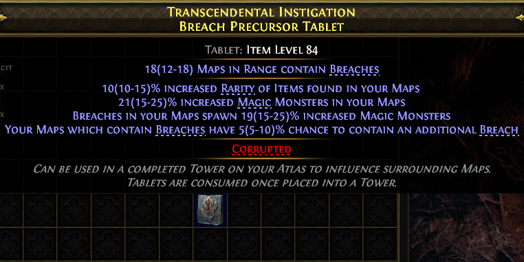Transcendentalinstigation Breach Precursor Tablet#436475