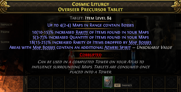 Cosmic Liturgy Overseer Precursor Tablet#749260