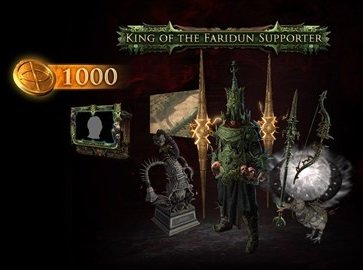 King of the Faridun Supporter Pack