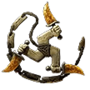 Valako's Roar Topaz Charm