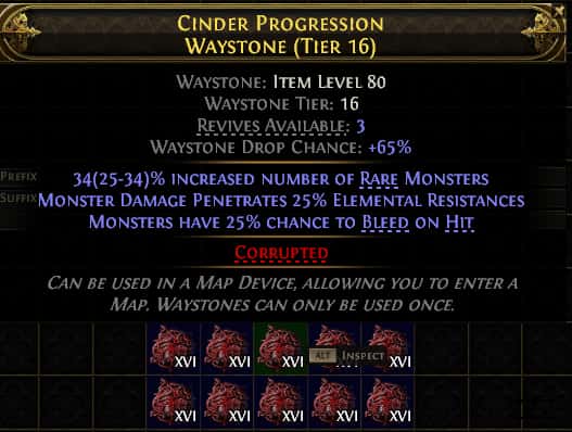 RARE WAYSTONES TIER16 ：X10 #6858989