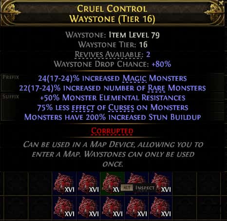 RARE WAYSTONES TIER16 ：X10 #6858993