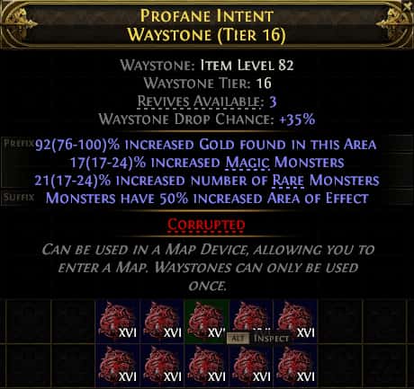 RARE WAYSTONES TIER16 ：X10 #6859005