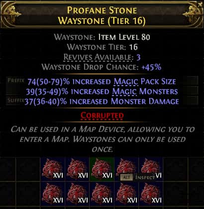 RARE WAYSTONES TIER16 ：X10 #6858997