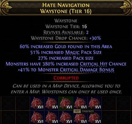 RARE WAYSTONES TIER16 ：X10 #6859025
