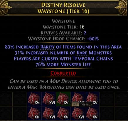 RARE WAYSTONES TIER16 ：X10 #6254869