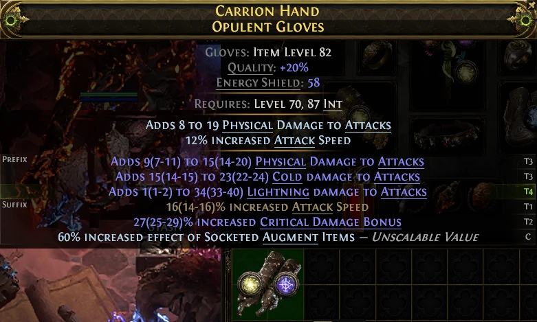 CARRION HAND OPULENT GLOVES