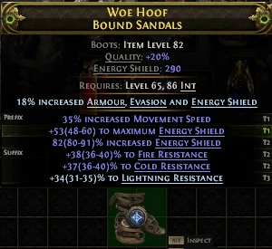 WOE HOOF BOUND SANDALS
