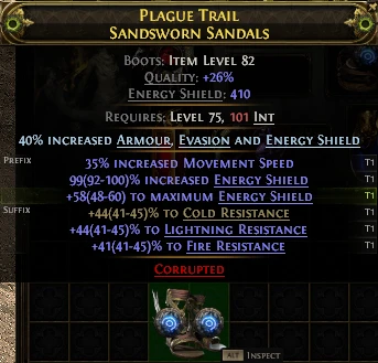 PLAGUE TRAIL SANDSWORN SANDALS