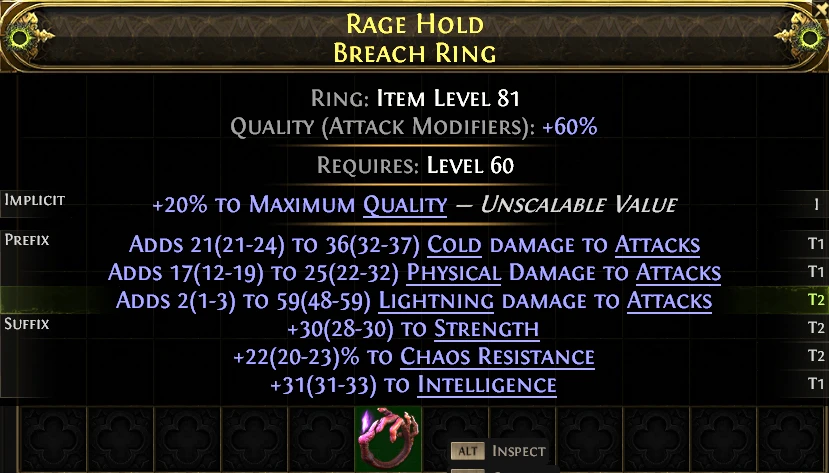 RAGE HOLD BREACH RING