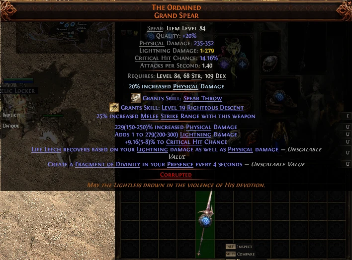 THE ORDAINED GRAND SPEAR -