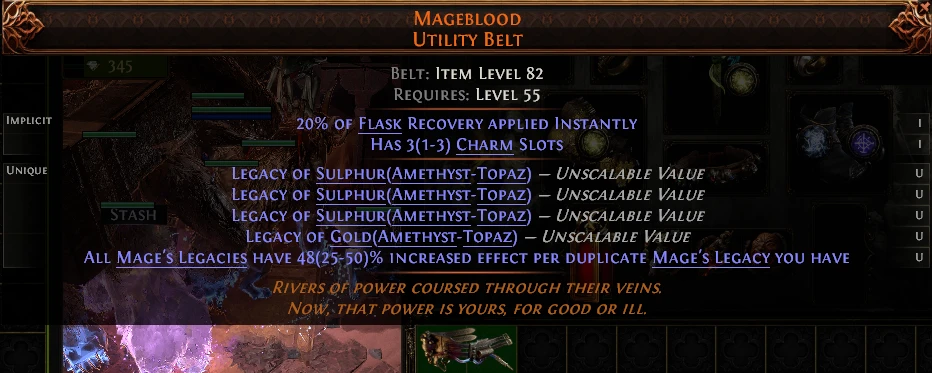 MAGEBLOOD UTILITY BELT 345